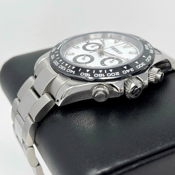 Seiko Daytona 40mm | Panda Dial | Seiktona Seikotona Watch Mod | Chronograph - Picture 3 of 7